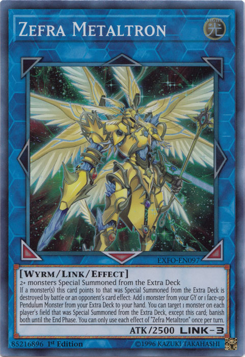 Zefra Metaltron [EXFO-EN097] Super Rare