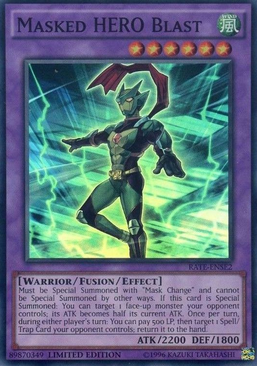 Masked HERO Blast [RATE-ENSE2] Super Rare