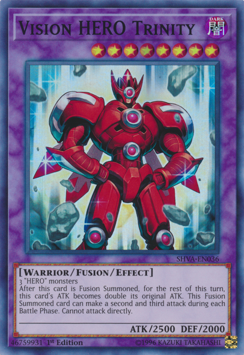 Vision HERO Trinity [SHVA-EN036] Super Rare